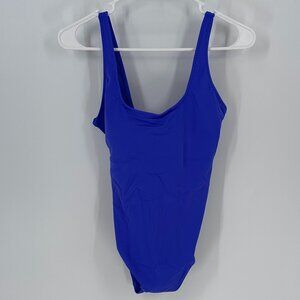 Women's Fabletics Scoop Tie Back Shaping One-Piece Swimsuit M